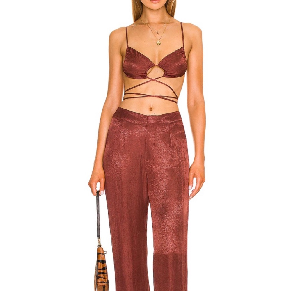 Indah wrap around top